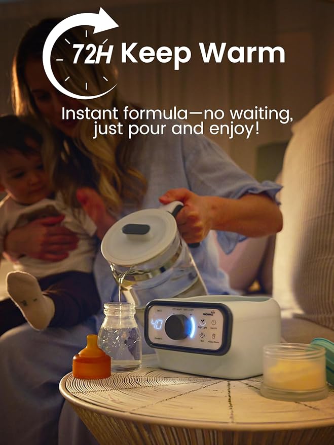 GROWNSY Baby Instant Warmer, Glass Water Boiler - Image 5
