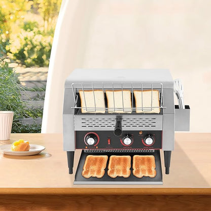 Commercial Conveyor Toaster, 2400W Heavy-duty Toasters - Image 2