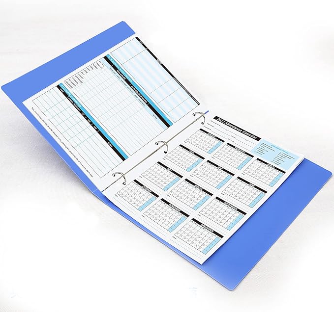 2026 Attendance Calendar Work Tracker Attendance Calendar Cards - Image 7