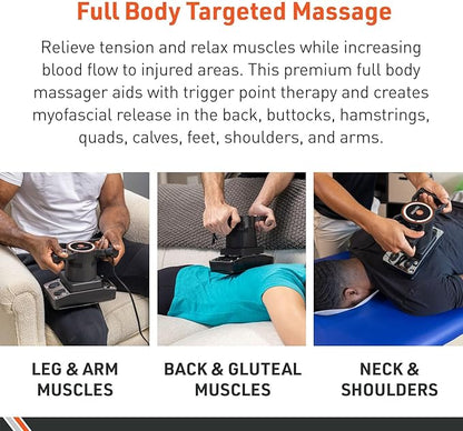 Body Sport Therapeutic Variable Speed Professional Vibrating Massager - Image 5