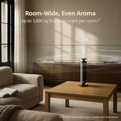 A5 Waterless Essential Oil Diffuser Starter Kit – 1000 Sq Ft Large Room - Image 3