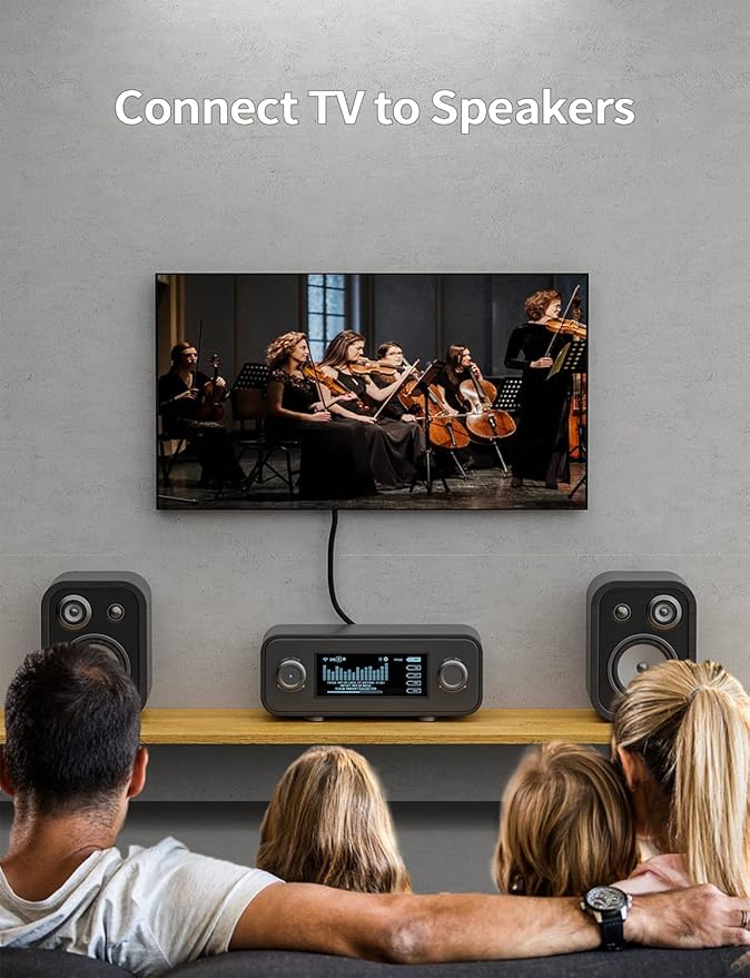 Subwoofer Cable, EMK Digital Coaxial Audio Cable Premium S/PDIF RCA Male to RCA - Image 2