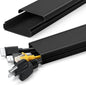ZhiYo TV Cord Hider for Wall Mounted TV 34in, Large Cord Cover Wall, PVC Cable by ZhiYo
