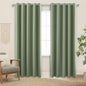 KOUFALL Sliding Door Curtains for Patio, Total Extra Width 120 x 84 Inches Long by KOUFALL