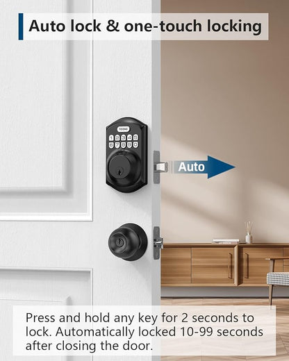 TEEHO TE001 Keyless Entry Door Lock - Image 3