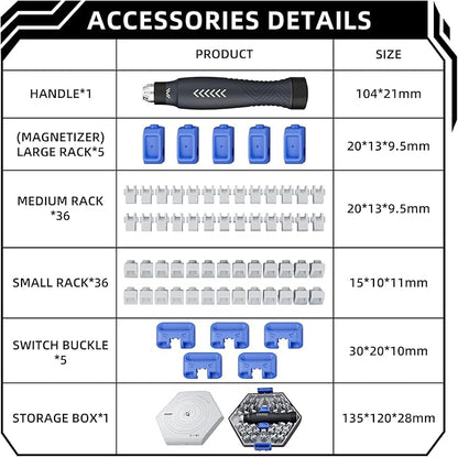 JAKEMY Precision Screwdriver Set: Building-block Screwdriver - Image 7