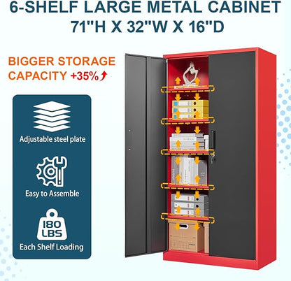 MIIIKO Metal Storage Cabinet - Image 4