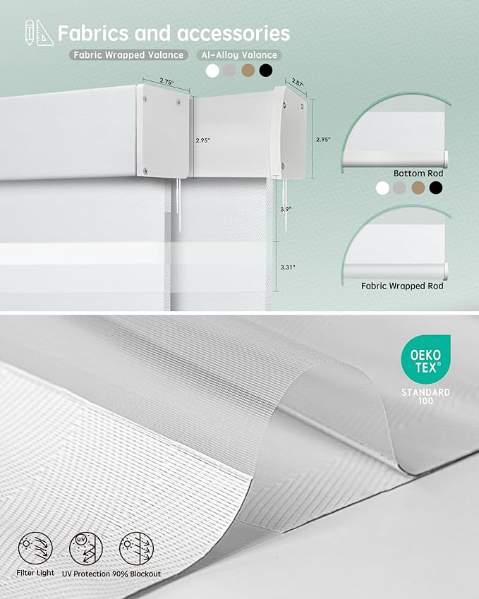 Yoolax Motorized Zebra Blinds Works - Image 5