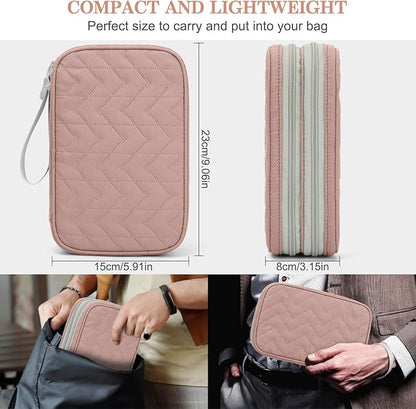 FYY Electronic Organizer, Large Travel Cable Organizer Bag Pouch Electronic - Image 2