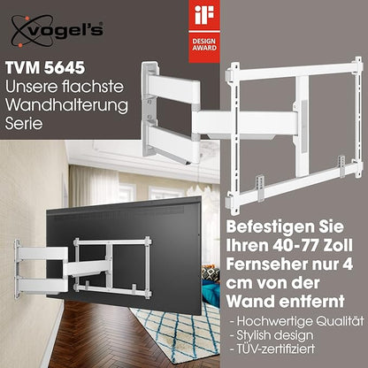 Vogel's TVM 5645 Full-Motion Ultra-Thin TV Wall Bracket - Image 2