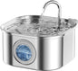 Cat Water Fountain, 3.2L/108oz Stainless Steel Pet Water Fountain, cat Fountain by TheBestPetConsultant