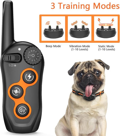 Dog Training Collar, IPX7 Waterproof Dog Shock Collar - Image 2