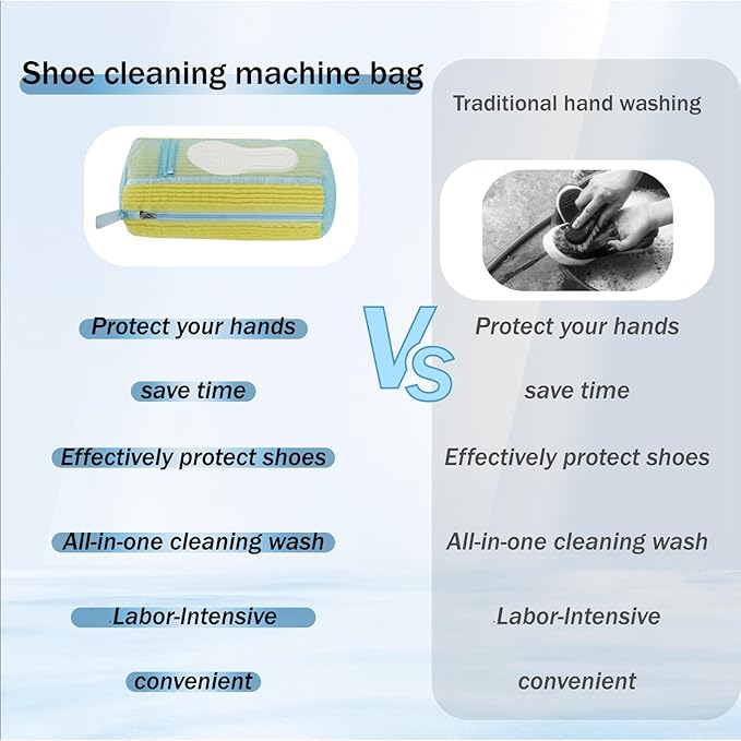 2 In 1 Shoe Washing Machine Bag, Upgrade - Image 7
