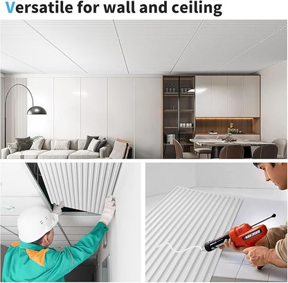 Art3d 6-Pack Slat Design 3D Wall Panels - Image 5