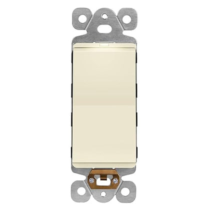 LIDER Minimalist Design Matte Finish Lighted Decorator Switch, Frameless Paddle by LIDER