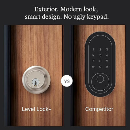 Level Lock+ WiFi Deadbolt Smart Lock - Image 2