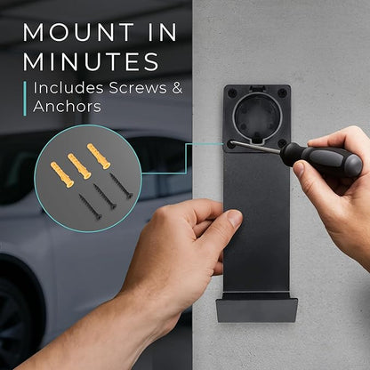 Lectron Electric Vehicle Charger Nozzle Holster Dock & J-Hook Combo - Image 7