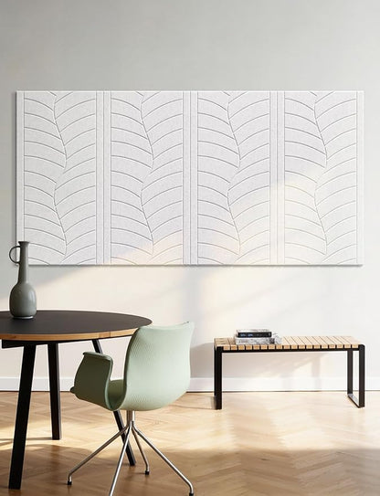 Topnaca 4 Pack Large Acoustic Panels Sound Absorbing by Topnaca