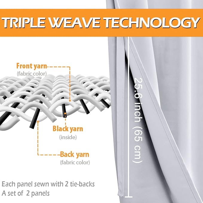 Hiasan Blackout Curtains for Bedroom - Image 4