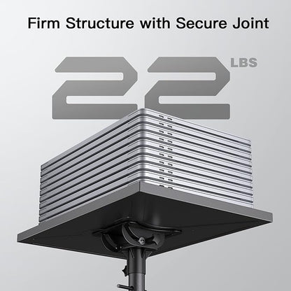 AMADA HOMEFURNISHING Height Adjustable Projector Tripod Stand - Image 3