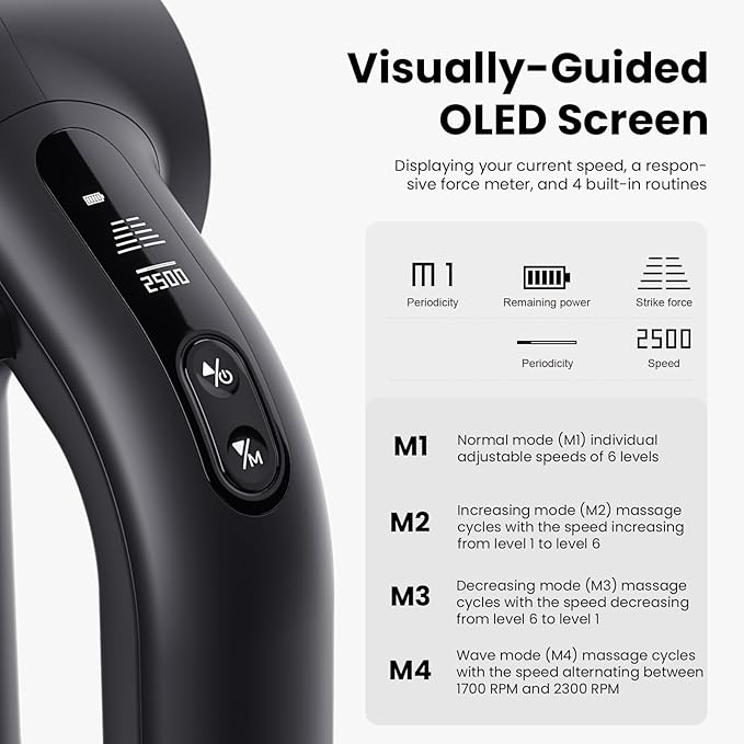 BOB AND BRAD D6 Pro Max+ Massage Gun - Image 8