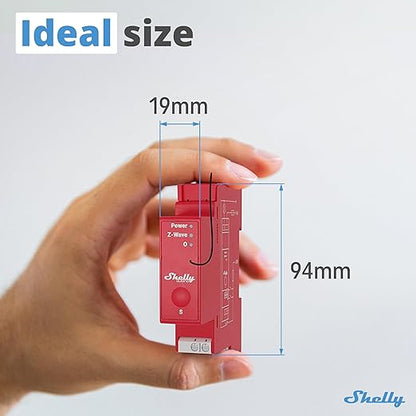Shelly Wave Pro 1PM US LR | Z-Wave Long Range Smart Relay Switch - Image 2