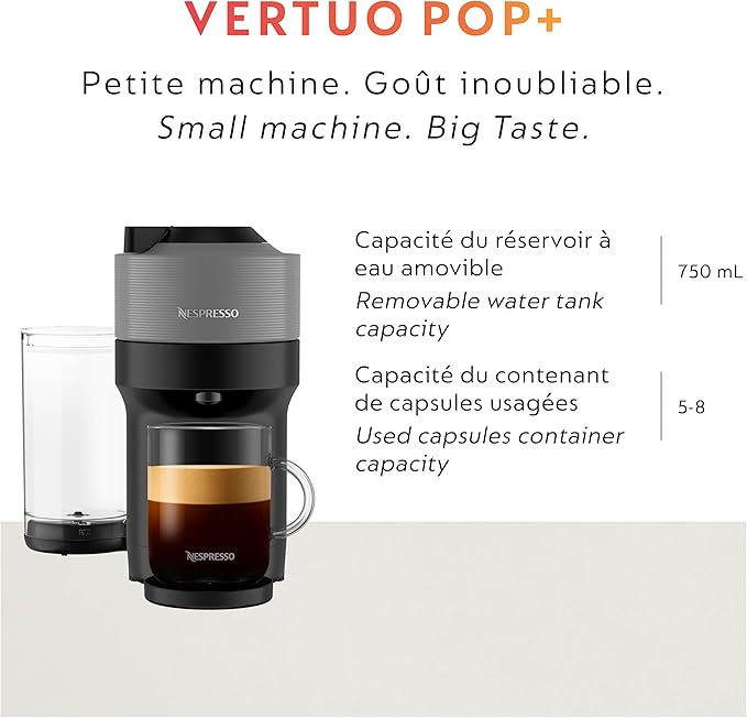 Nespresso Vertuo Pop+ Coffee and Espresso Maker by Breville - Image 8