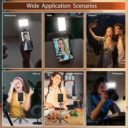 SEAEYES 120 LED Video Light, Portable USB Photo Light Dimmable 2500-9000K CRI - Image 4