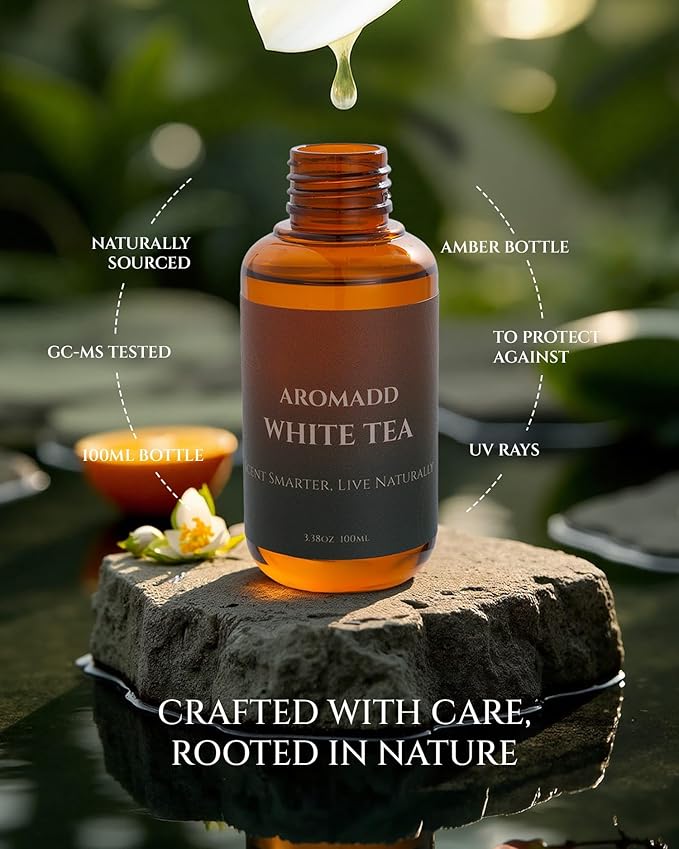 Aromadd White Tea Diffuser Oil Inspired by Luxury Hotel Scent, Essential Oils - Image 4
