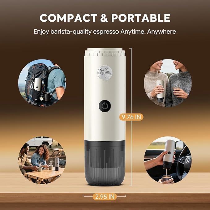 Portable Espresso Machine, Travel Coffee Maker - Image 8