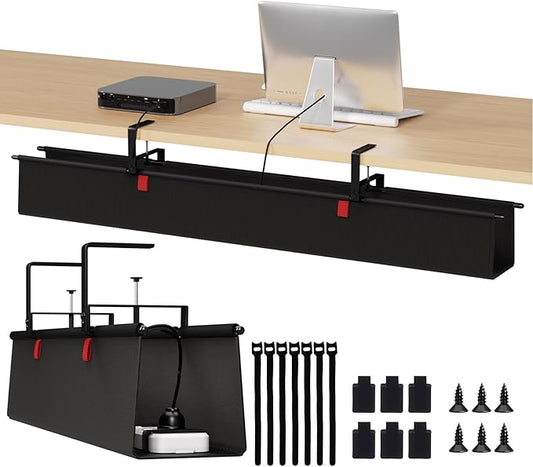 Under Desk Cable Management Tray by JOLENSOY