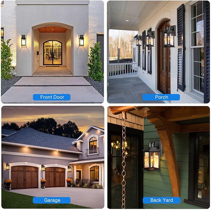 VIANIS Porch Lights Outdoor - Image 7