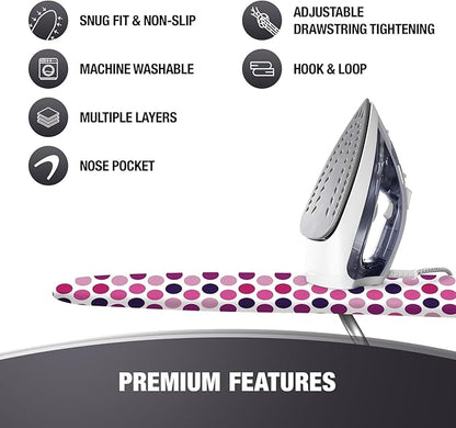 COTTY HOME Extra Thick Ironing Board Covers - Image 3
