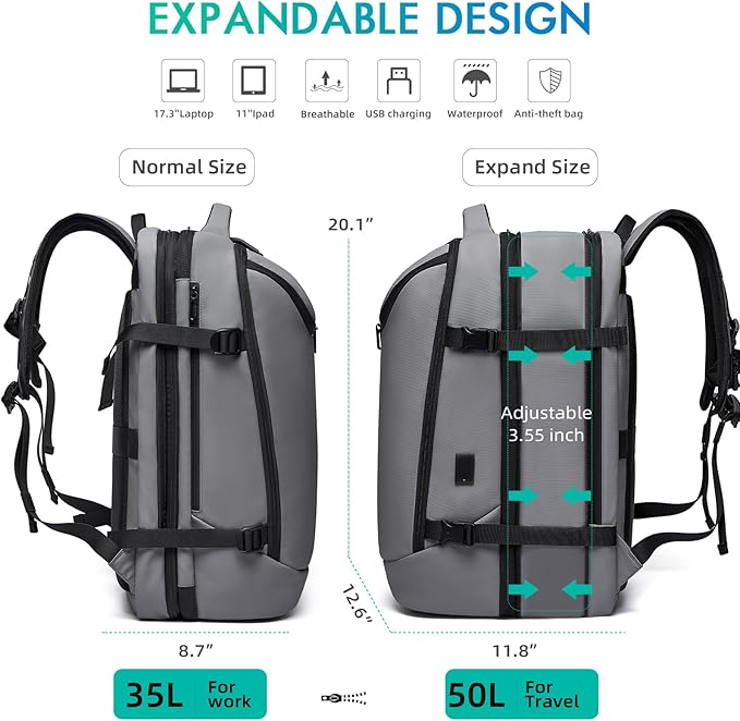 Carry on Backpack Airline Approved - Image 3