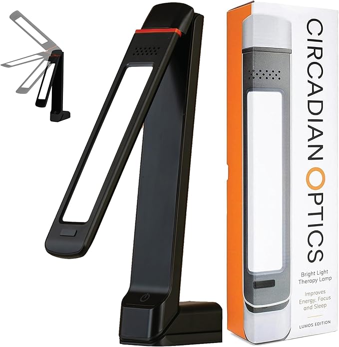 Circadian Optics Lumos 2.0 Bright Light Therapy Desk Lamp | As Seen On Shark by CircadianOptics
