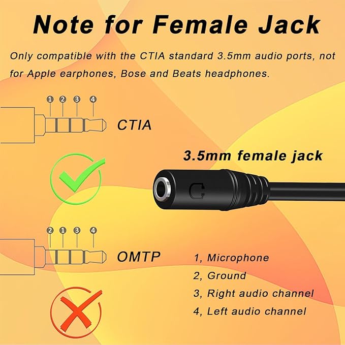 Weatwo 3.5mm Headphone Splitter - Image 3