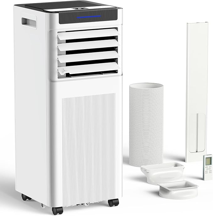 Portable Air Conditioners, 10000 BTU Portable AC up to 450 Sq.Ft, 3 in 1 AC Unit by AIDIAM