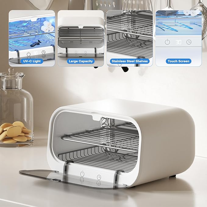 Yofuly Sterilizer for Esthetician, 12L Double-layer Large Sterilizer for Nail - Image 5