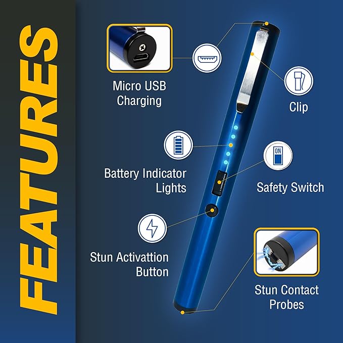 Streetwise Pain Pen 25, 000 Volts Stun Gun - Image 6