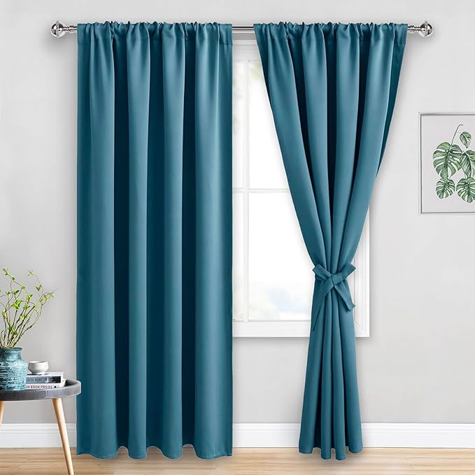 JIUZHEN Blackout Curtains for Bedroom by JIUZHEN