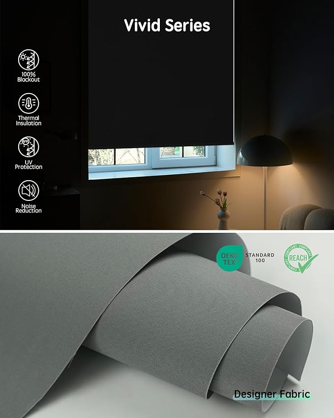 Yoolax Motorized Blinds with Remote, Smart Blinds - Image 6