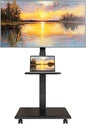 ECOTINY Steel Base Rolling TV Stand by ECOTINY