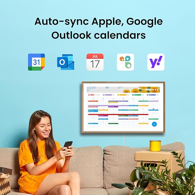 ApoloSign 21.5" Digital Calendar: Dual Mode Calendars - Image 3