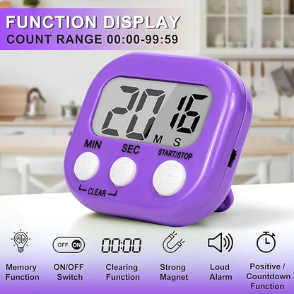 ZILLEEN Classroom Timer for Kids Teachers 2 Pack Digital Timers - Image 2