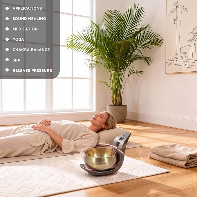 Automatic Singing Bowl – Hands-Free Sound Healing Bowl - Image 2