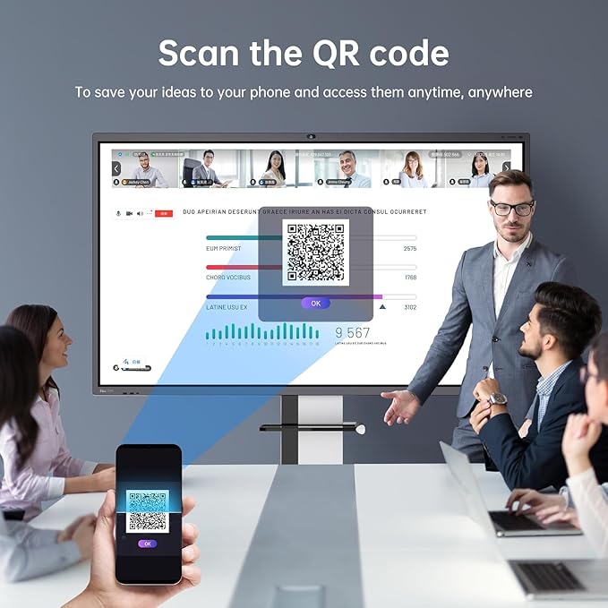 75" Smart Board, 4k Interactive Flat Panel - Image 6
