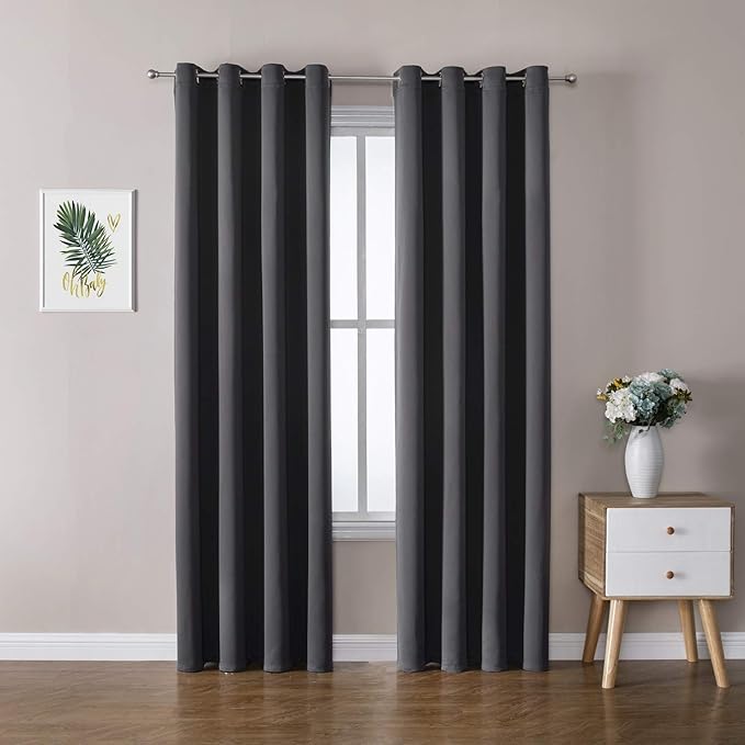 ChrisDowa Grommet Room Darkening Curtains by ChrisDowa