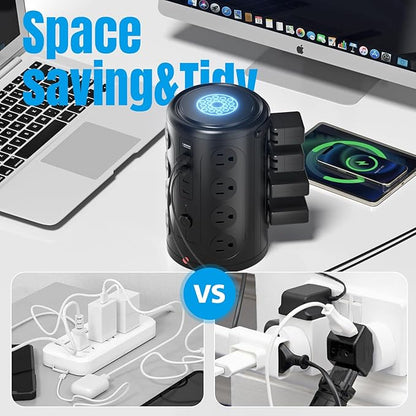 Tower Power Strip Surge Protector - Image 4