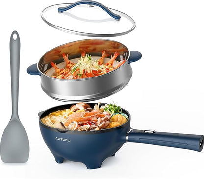 3-Quart Electric Hot Pot & wok Nonstick by AUTUCU