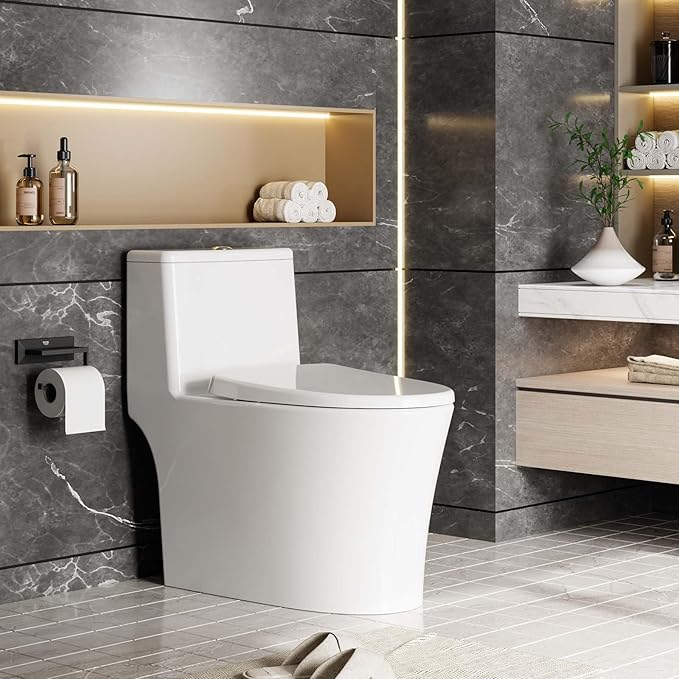 One Piece Toilet by Unknown